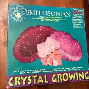 Smithsonian Crystal Growing Kit, Never Used